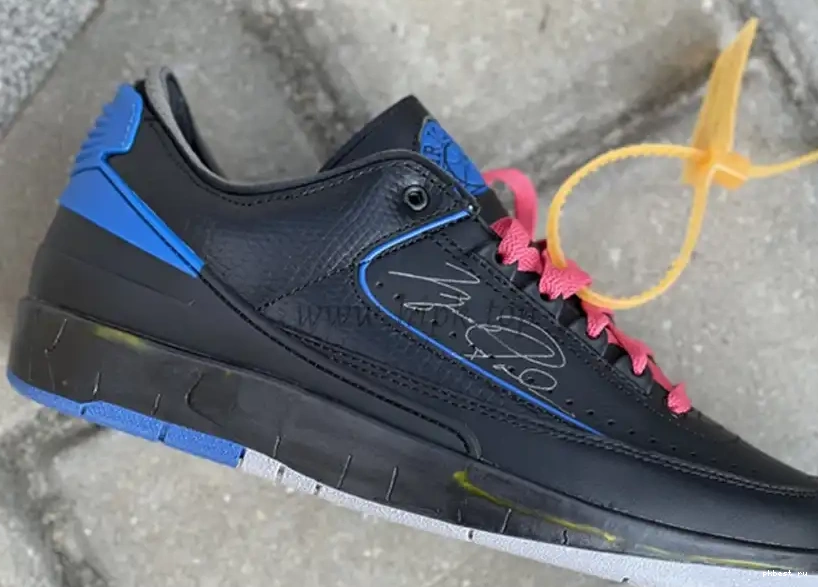 blue x materials Air Jordan ship God Low 2 ready OFF-WHITE retail to PK 0513